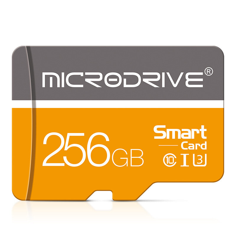 Microdrive 128GB 256GB TF Memory Card Class 10 High Speed Micro SD Card Flash Card Smart Card for Driving Recorder Phone Camera COD