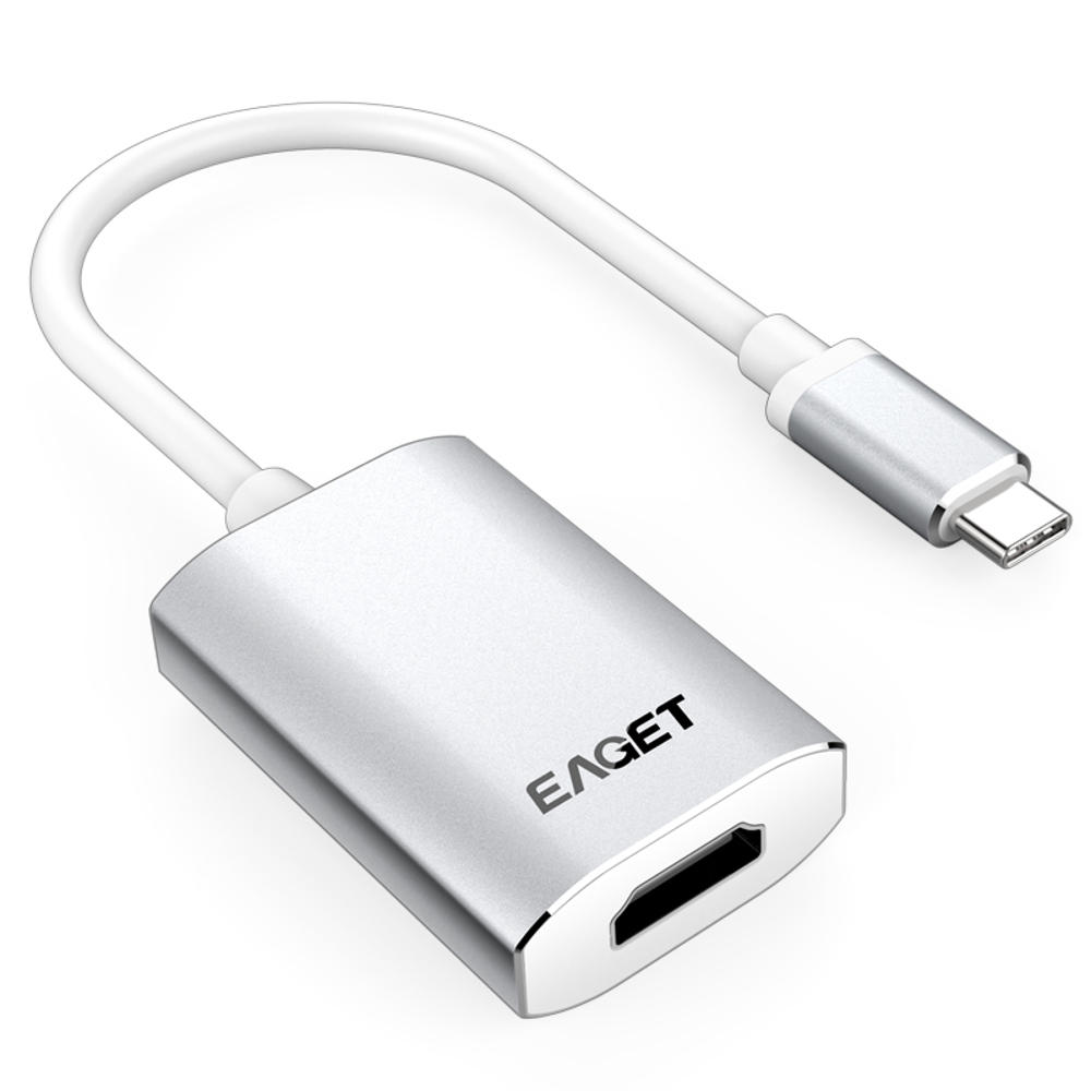 Eaget CH10 Type-C to High Definition Multimedia Interface 4K Adapter Converter For Macbook Tablet COD