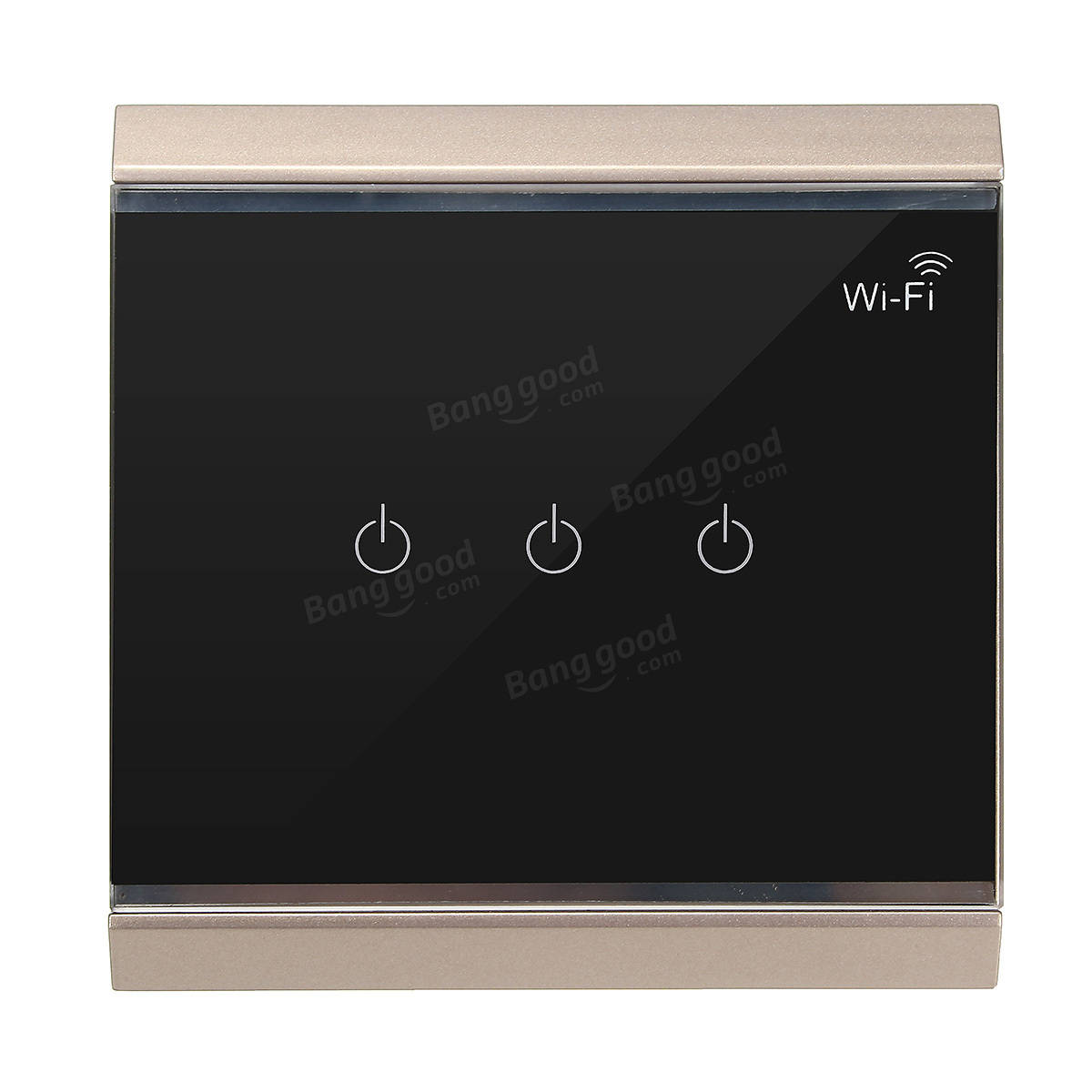 AC 100V-250V Smart WiFi Socket Remote Control Intelligent Touch Switch Wall Socket Switch COD