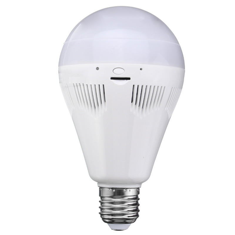 E27 VR Bulb Camera 360 Degree Panoramic wifi Hidden Camera White Light Bulb COD